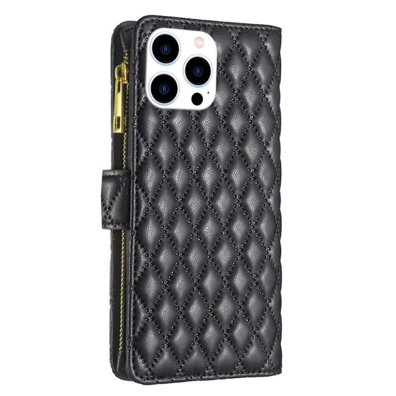 Κάλυμμα iPhone 14 Pro Binfen Color Style Quilted